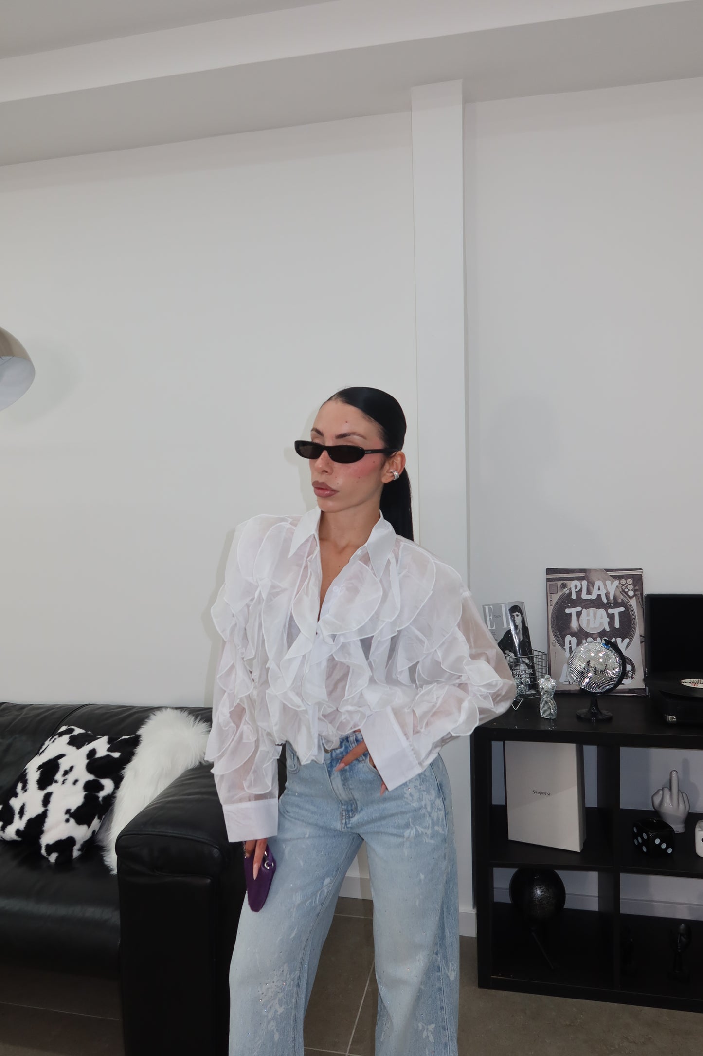 Camicia ORGANZA bianco