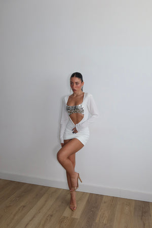 MiniDress JULIET bianco