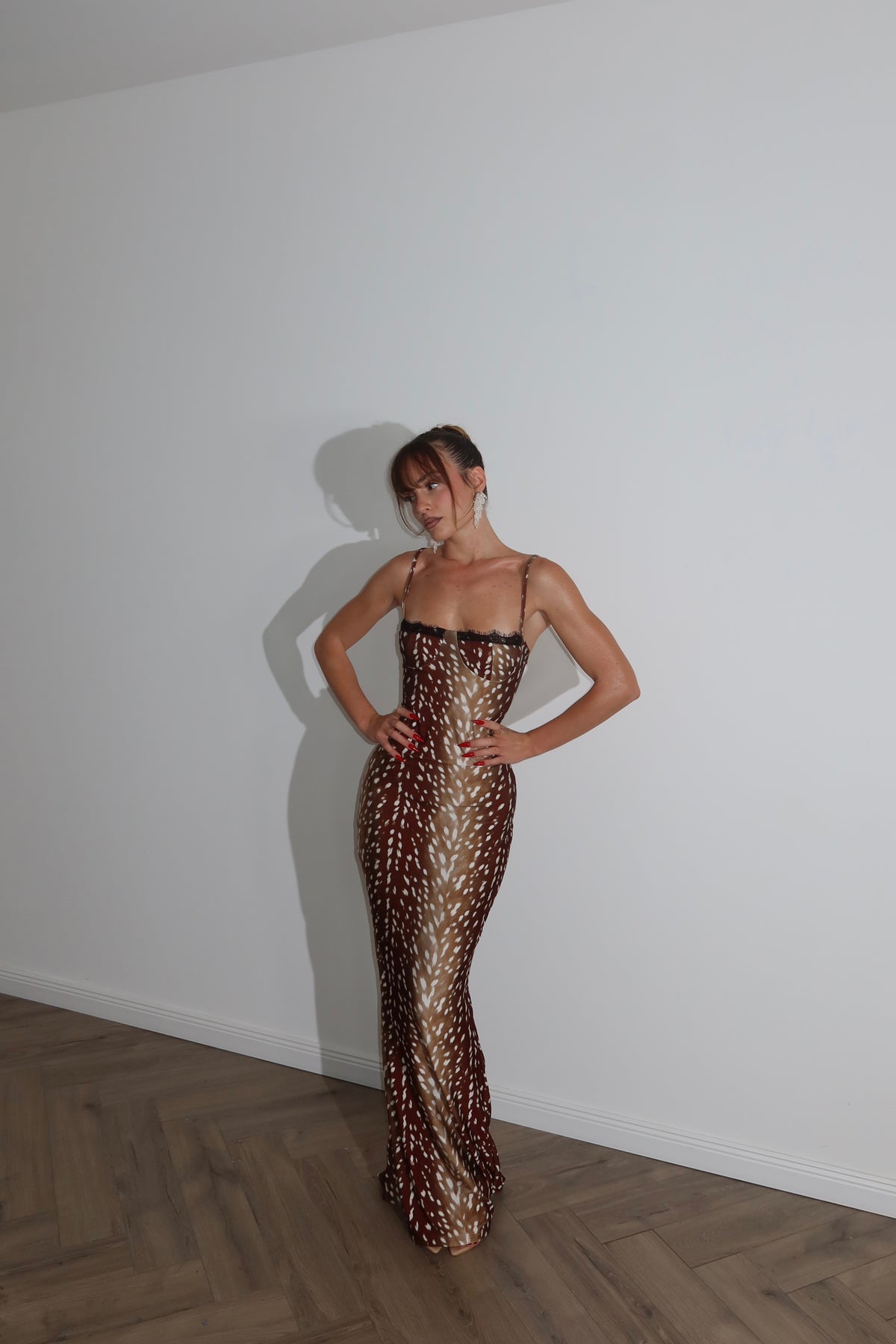 LongDress ACQUAMARINE choco muccato