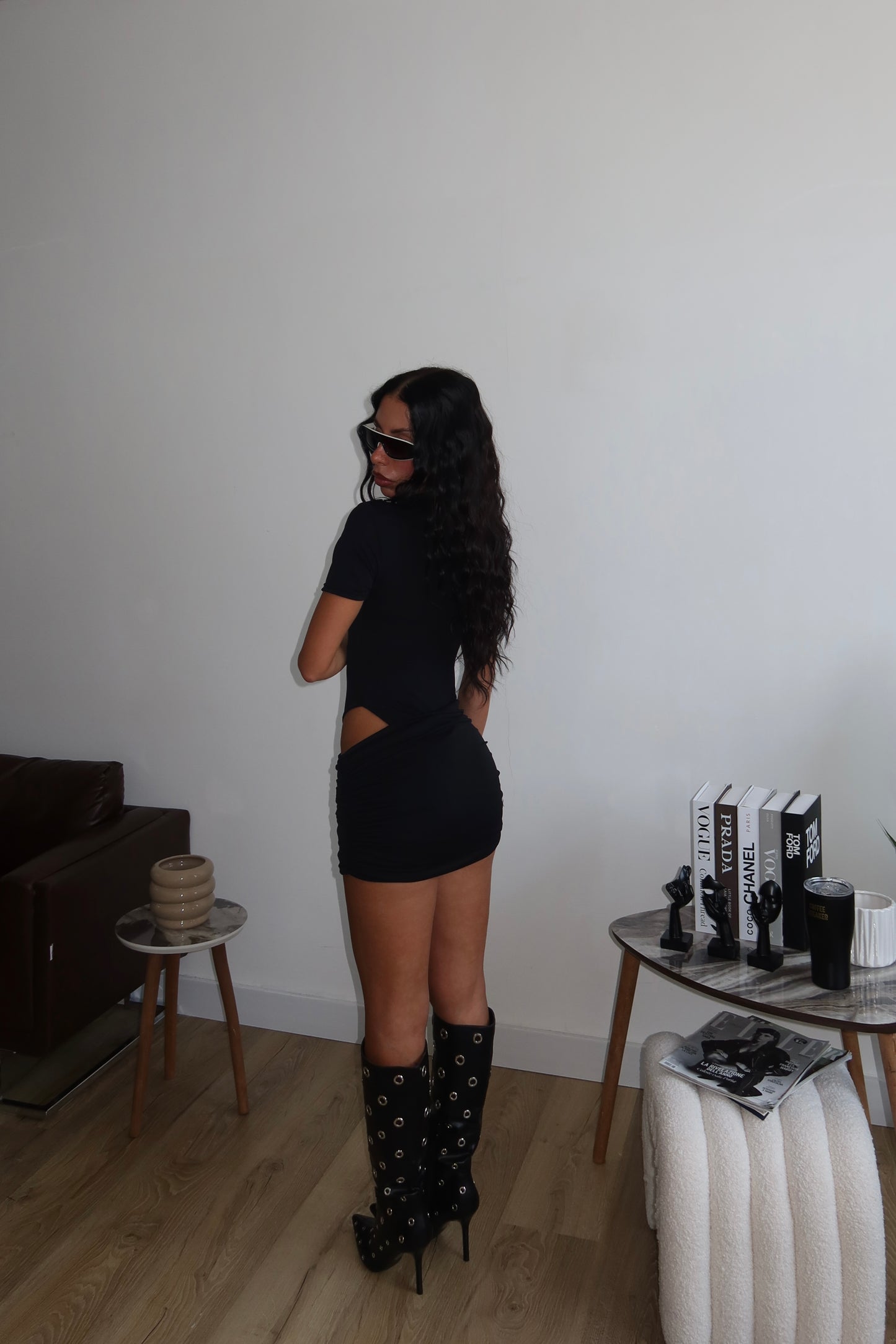 MiniDress ILEANA nero