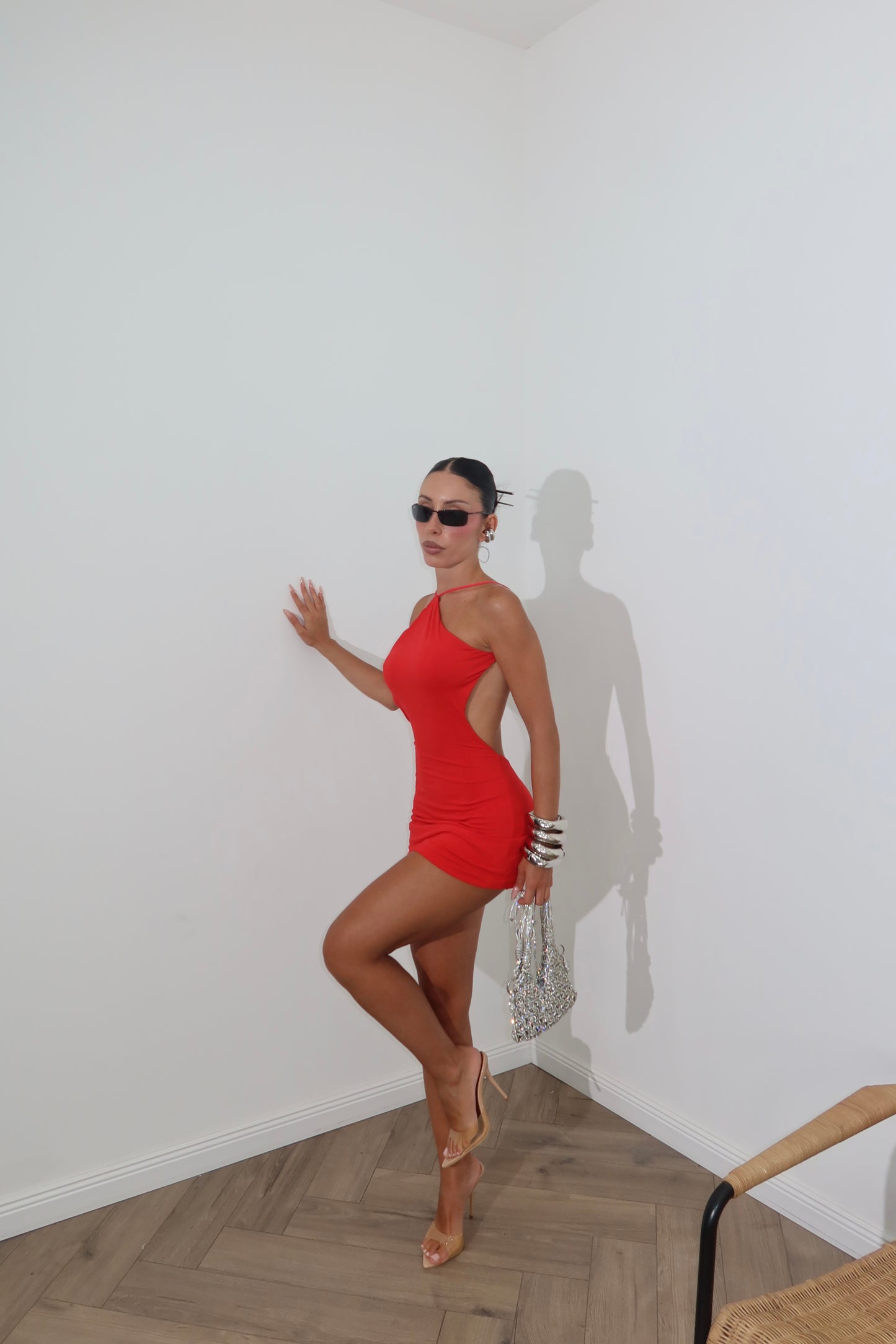MiniDress DIVINITA rosso