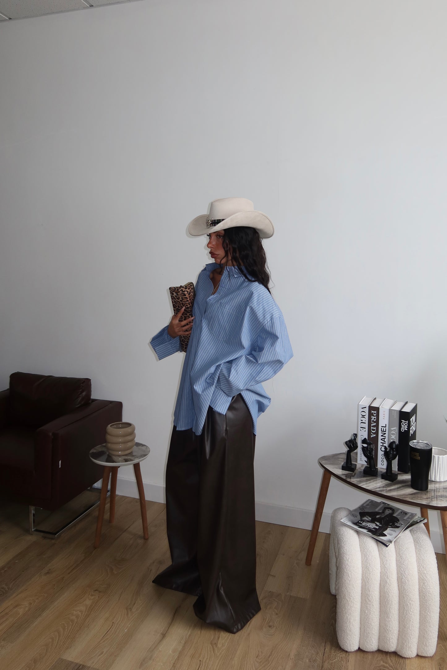 Pants TIE choco