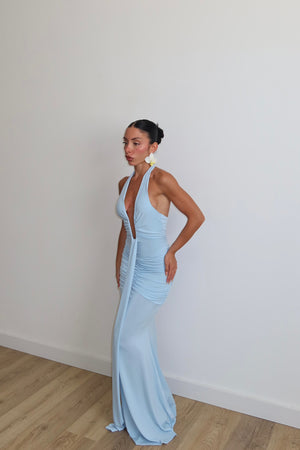 LongDress NWALA azzurro