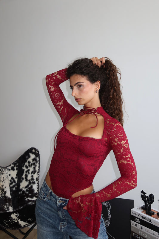 Body PIZZO bordeaux