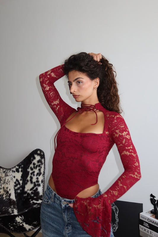 Body PIZZO bordeaux