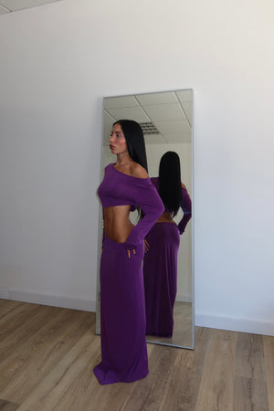 LongDress METAL viola