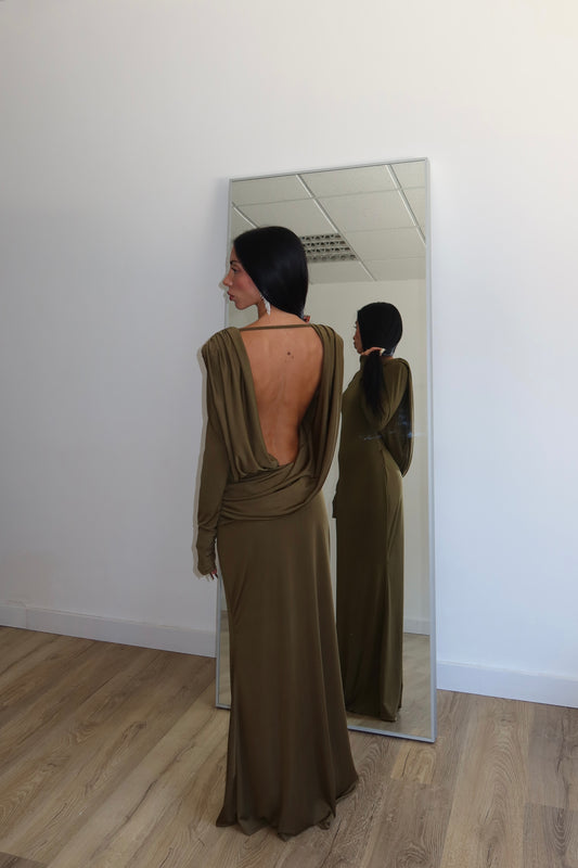 LongDress MIDORI verde