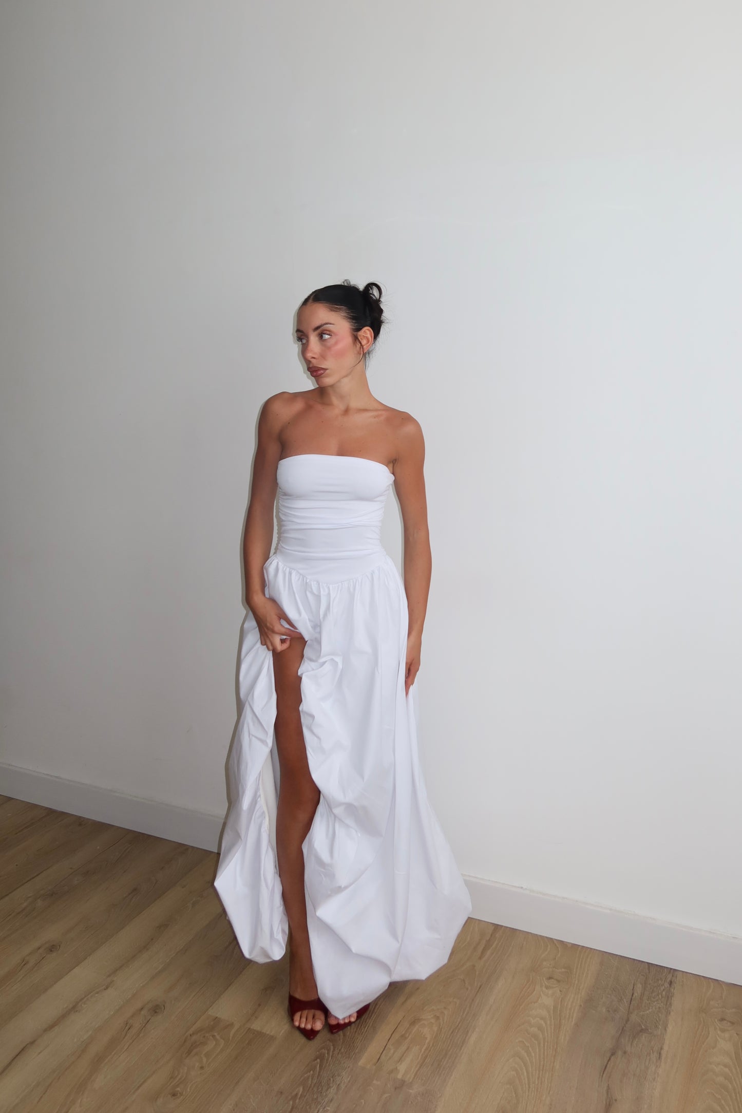 LongDress REBELLION bianco