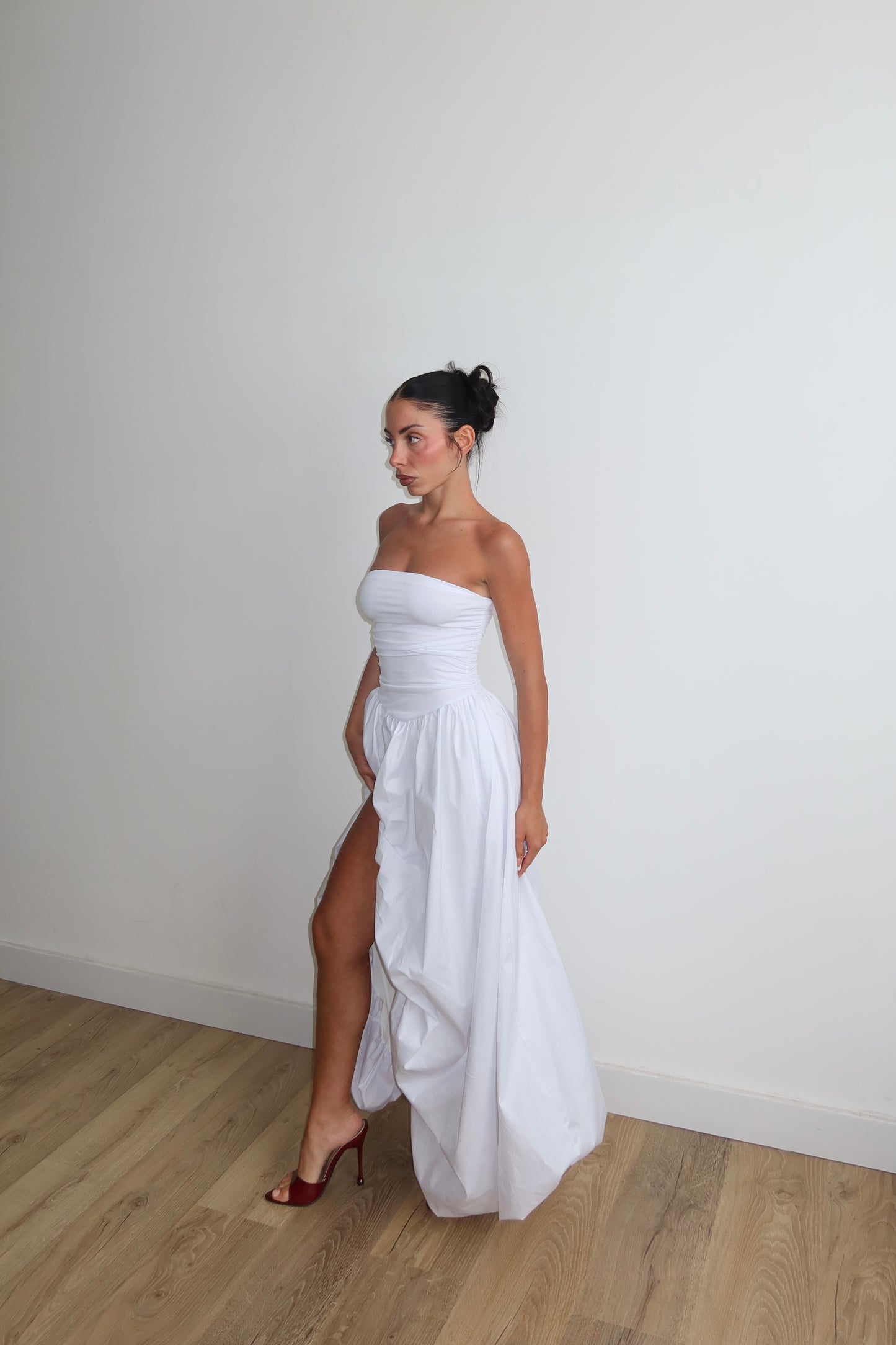 LongDress REBELLION bianco