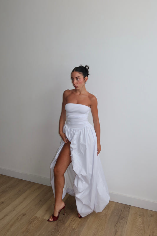 LongDress REBELLION bianco