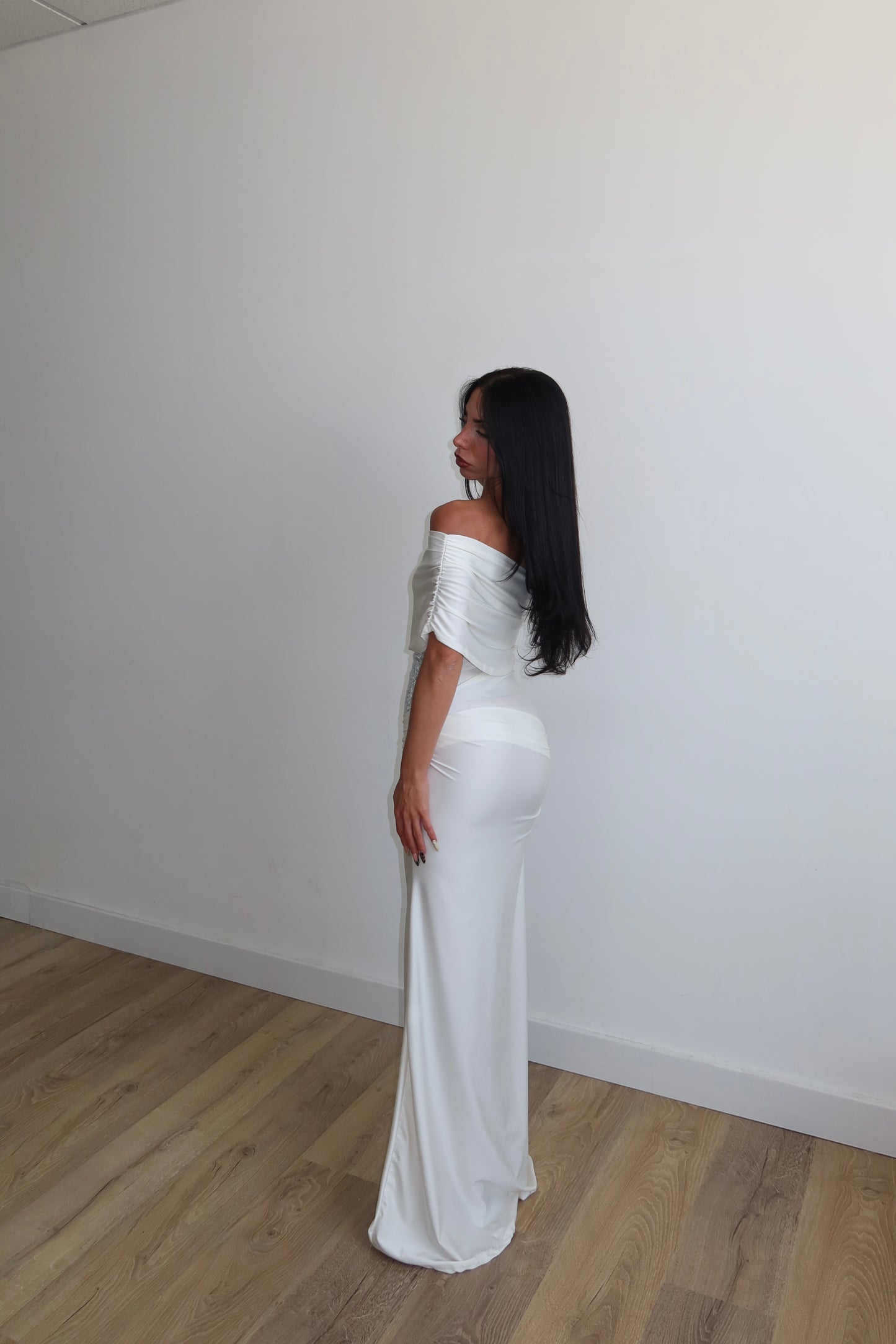 LongDress CHANTAL bianco