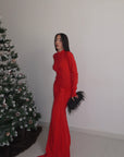 Dress MAYRA rosso