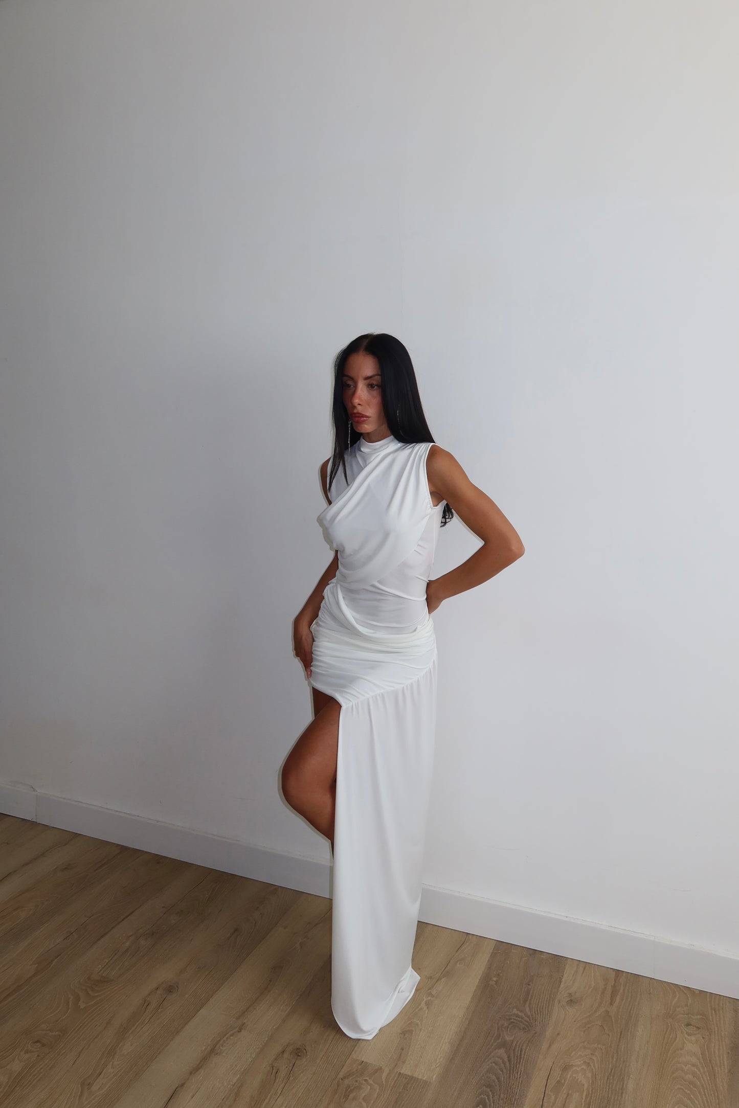LongDress TWILA bianco