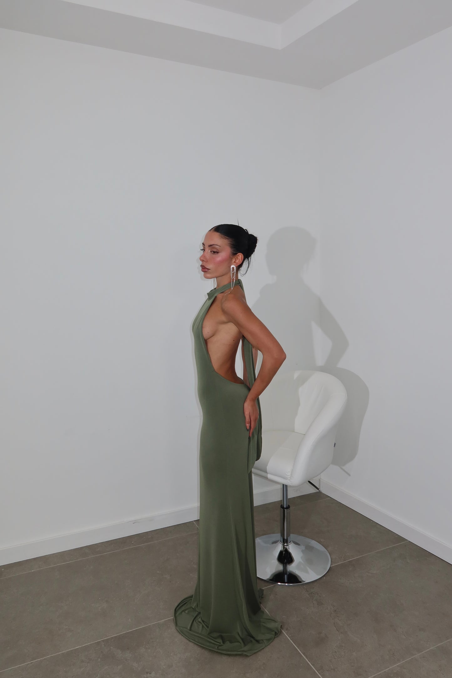 LongDress ANNETTE verde