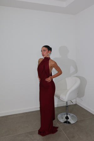LongDress DANIKA bordeaux