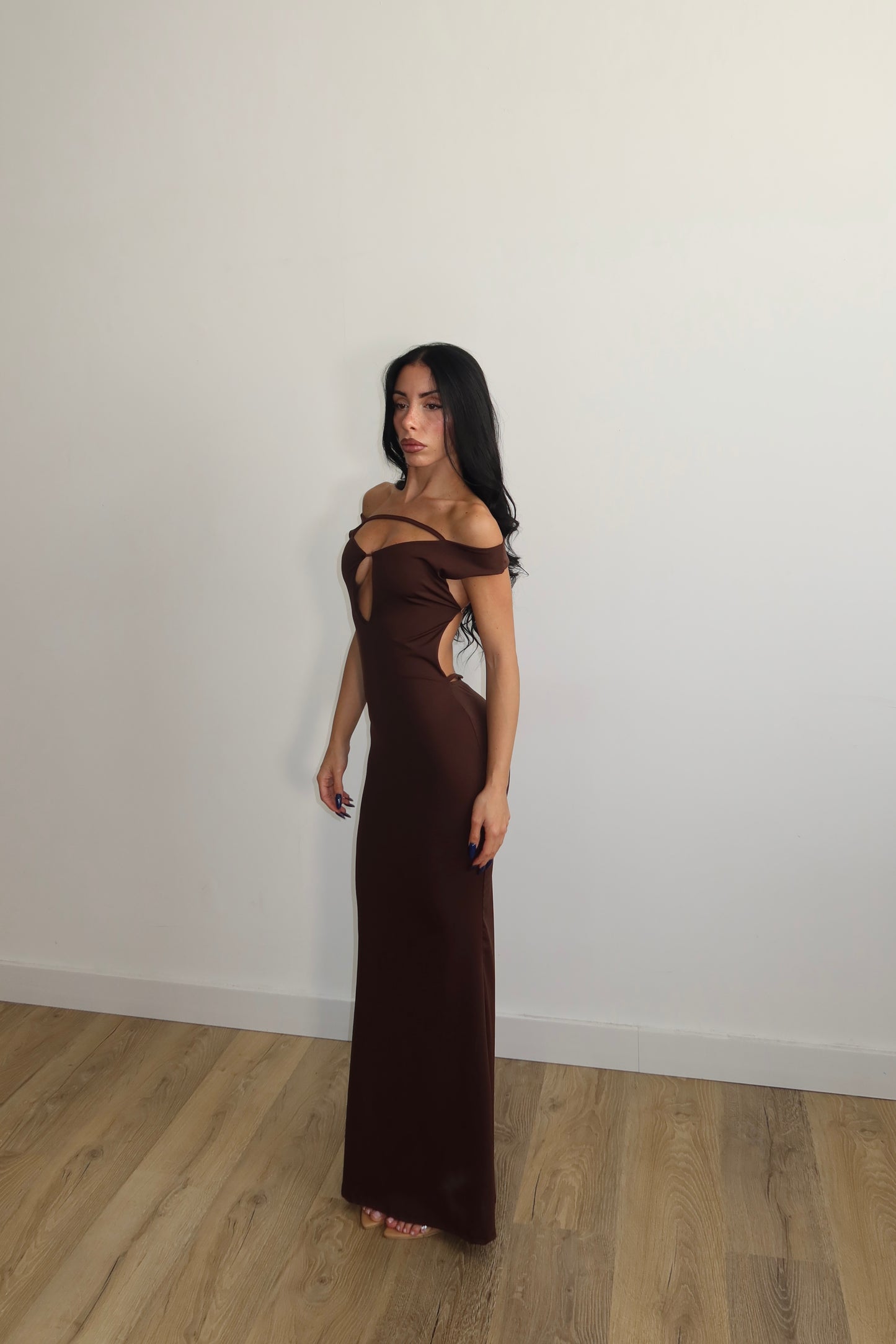 LongDress ELIAS choco