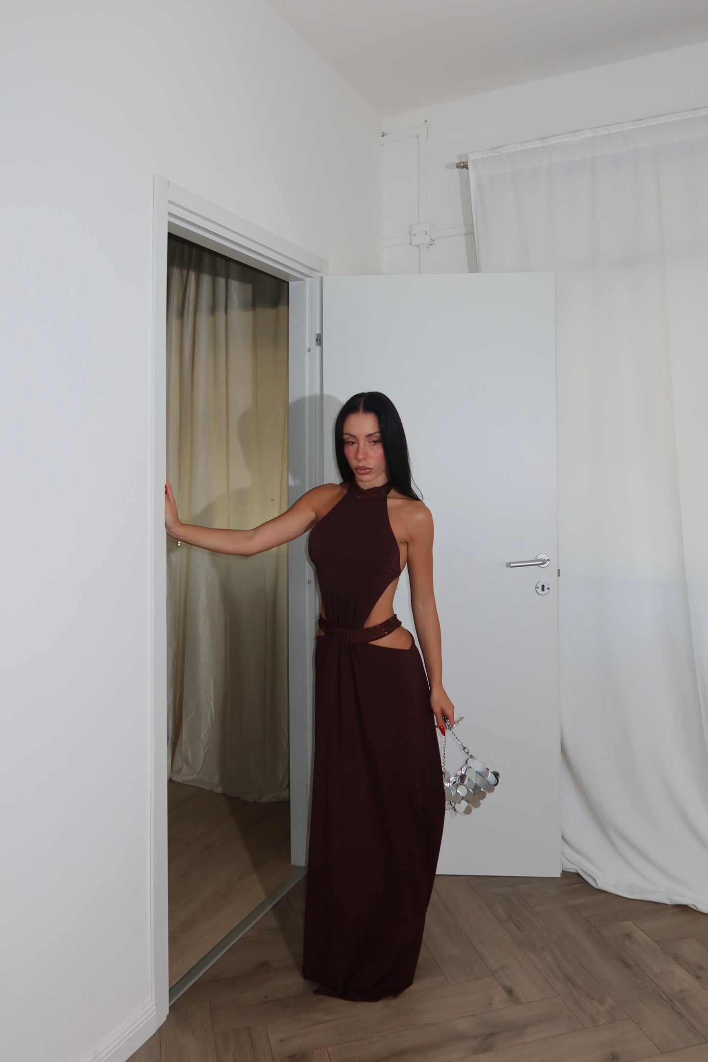 LongDress JEAN choco