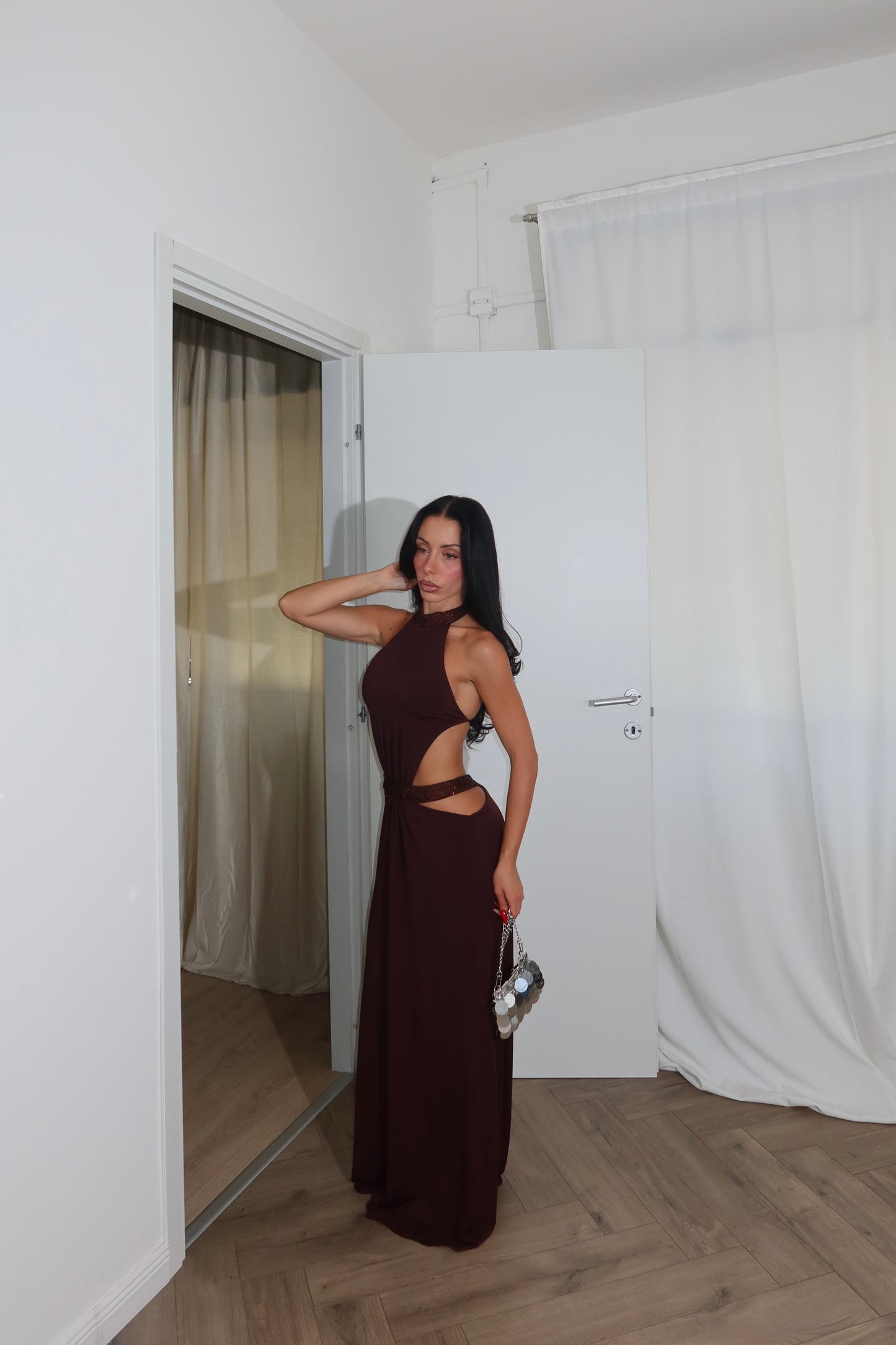LongDress JEAN choco