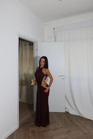 LongDress FEELING choco