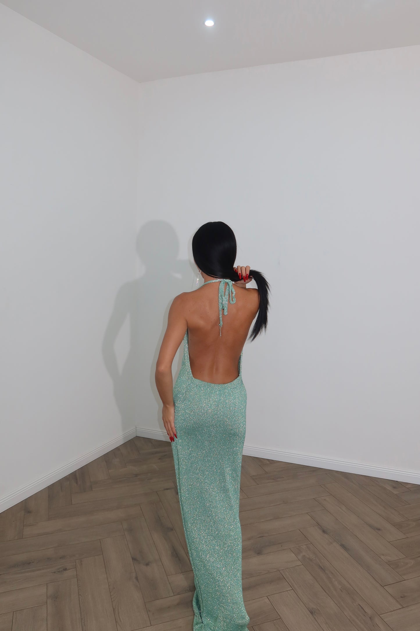 LongDress SA CALETA verde menta