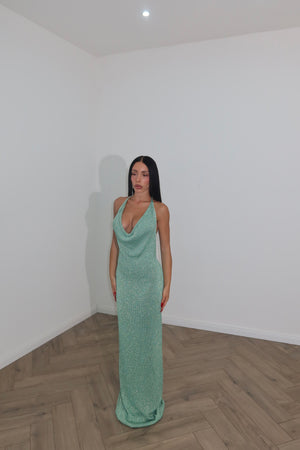 LongDress SA CALETA verde menta