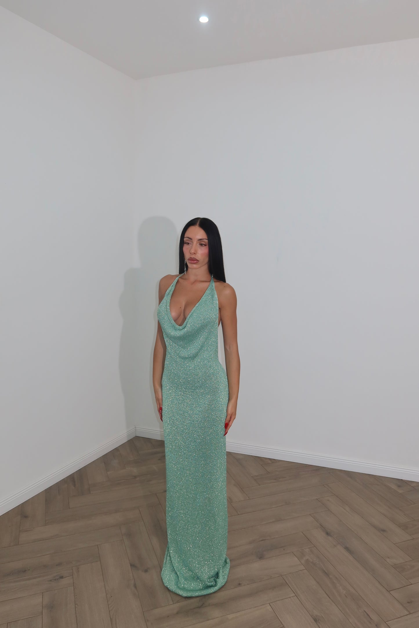 LongDress SA CALETA verde menta
