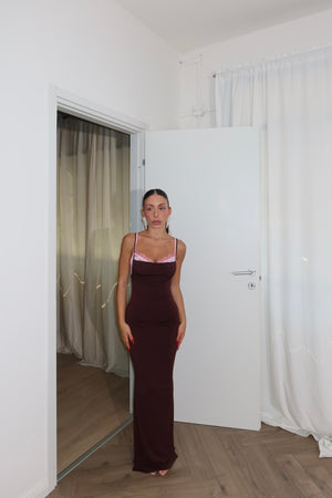 Longdress MARIGOLD choco