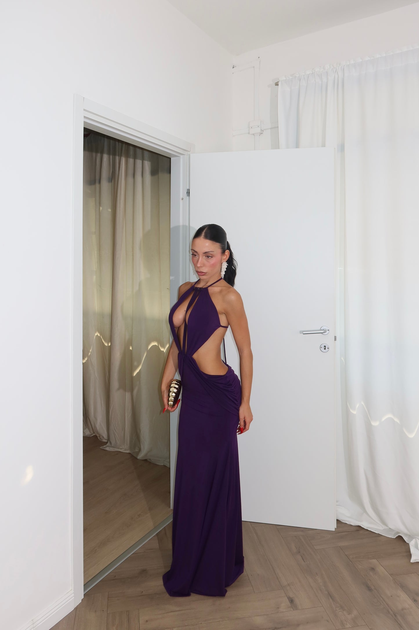 LongDress PUNTA CANA viola