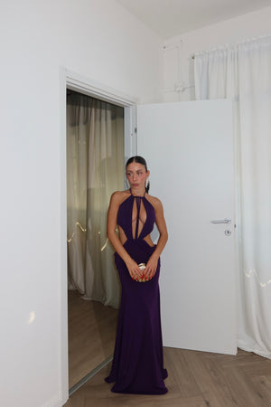 LongDress PUNTA CANA viola