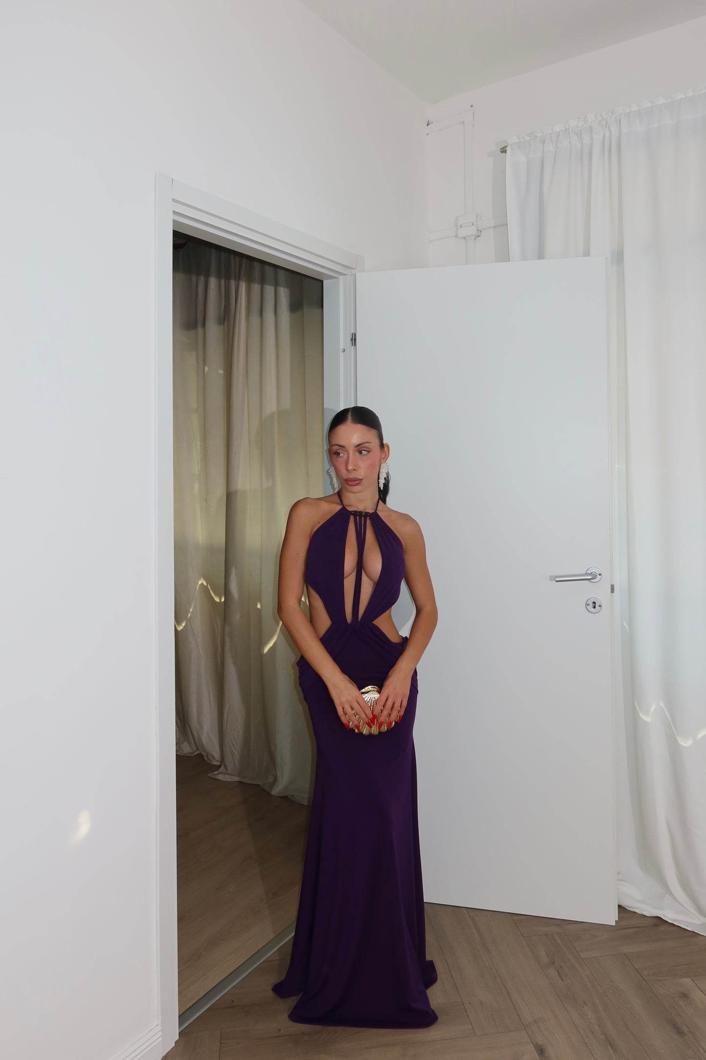 LongDress PUNTA CANA viola