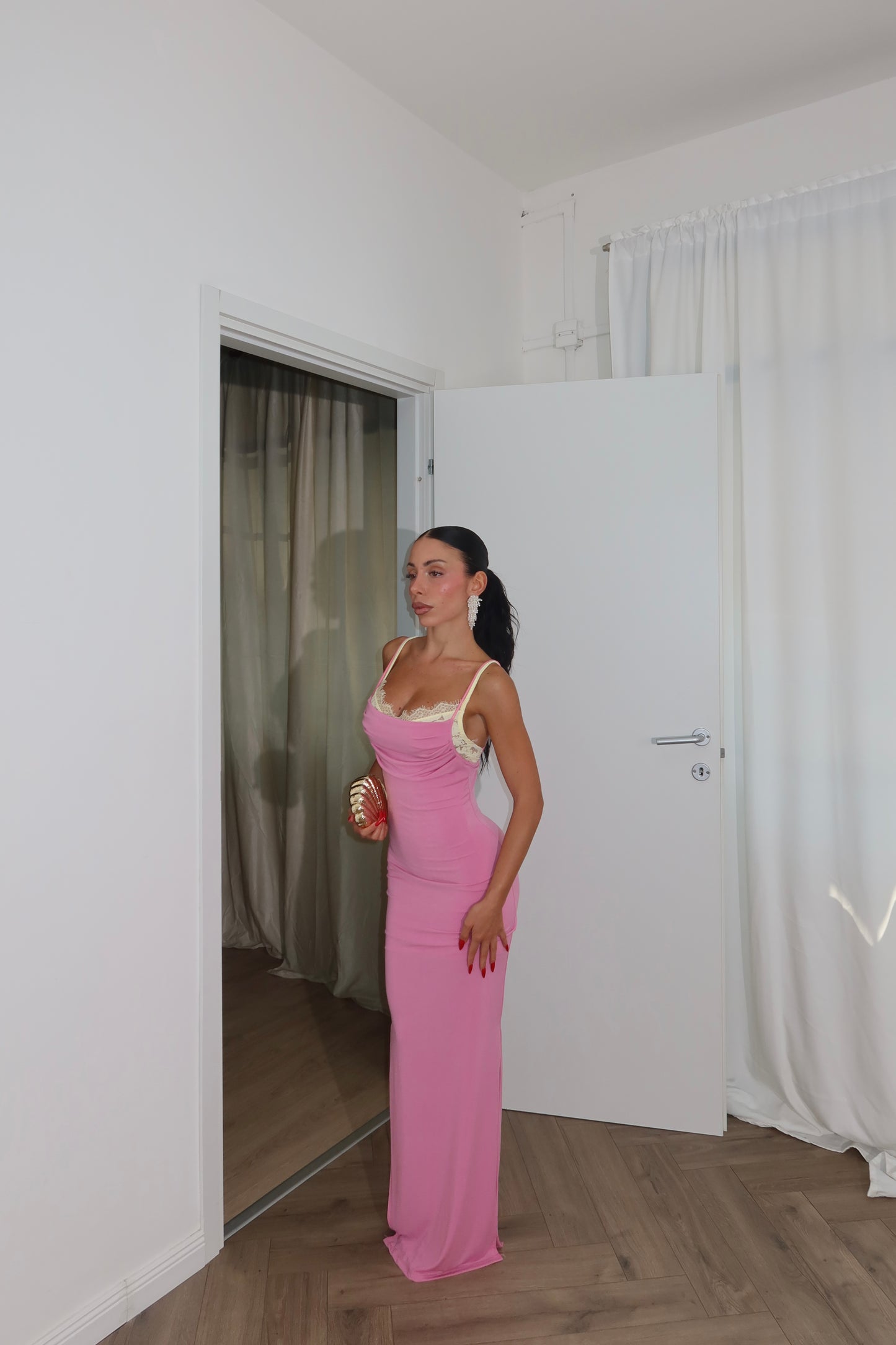 Longdress MARIGOLD rosa