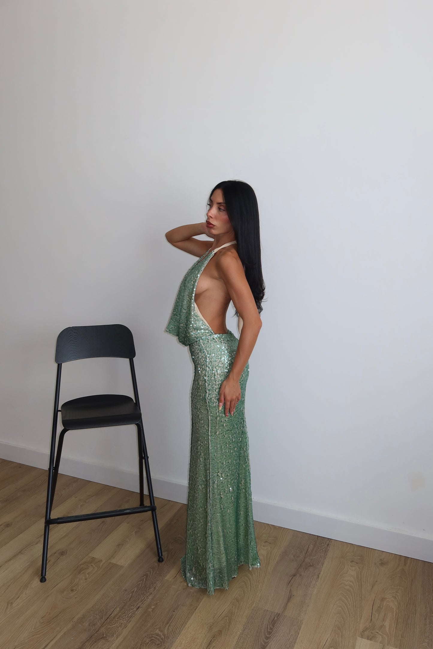 LongDress PRINCESA verde