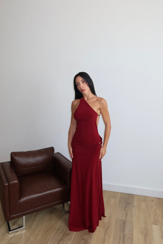 LongDress PARTHENOPE bordeaux