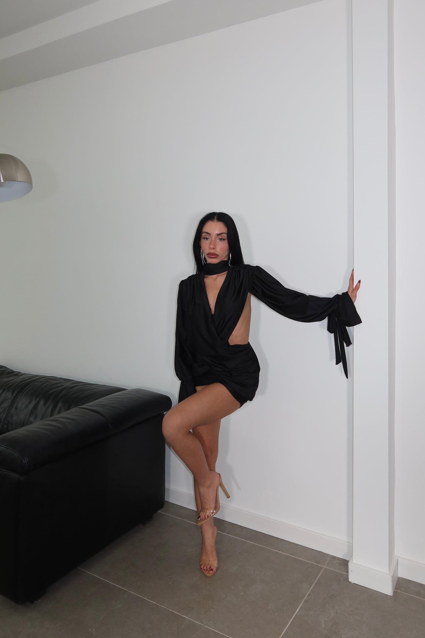 MiniDress PENELOPE nero