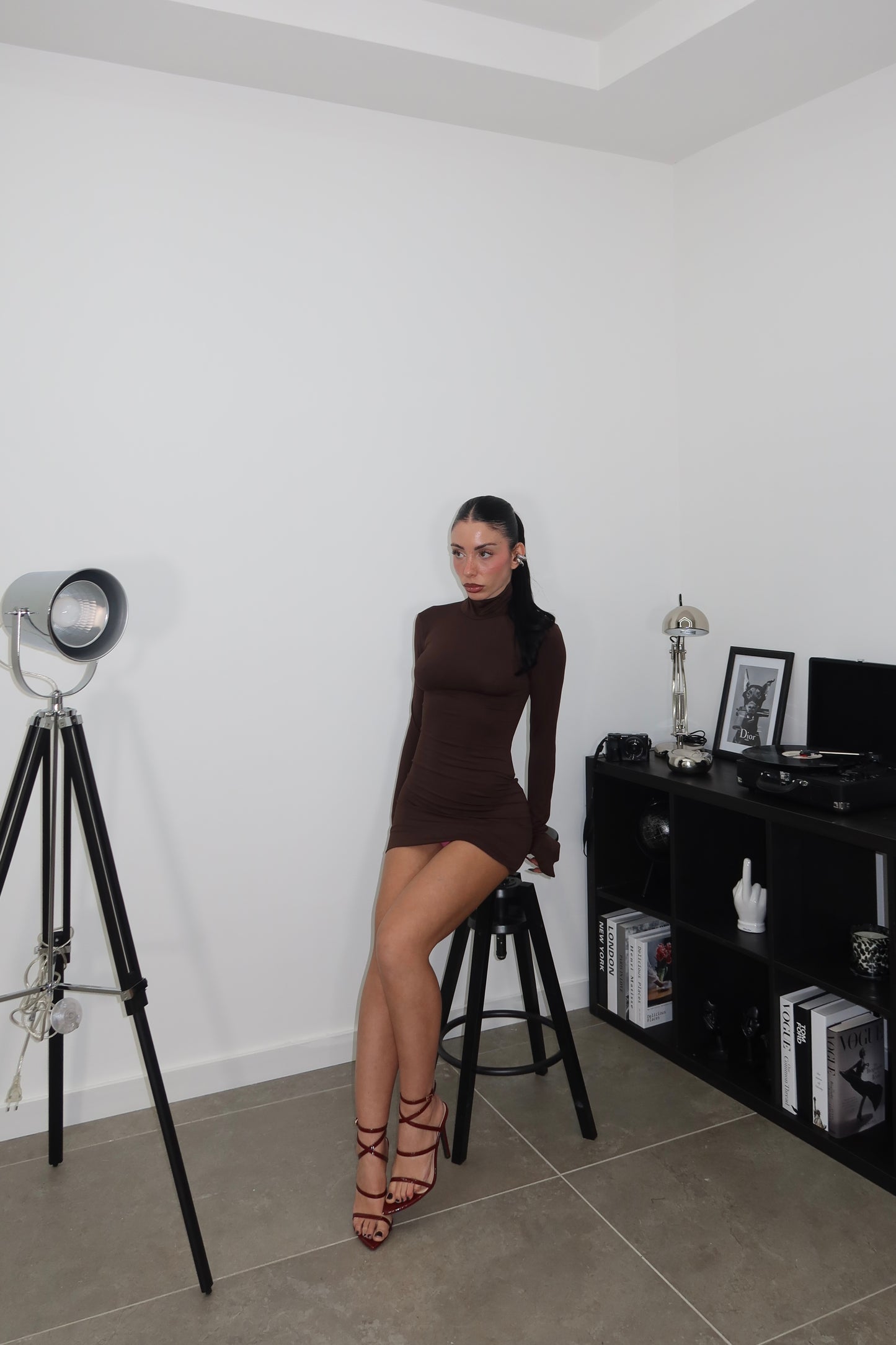 MiniDress DOLCEVITA choco