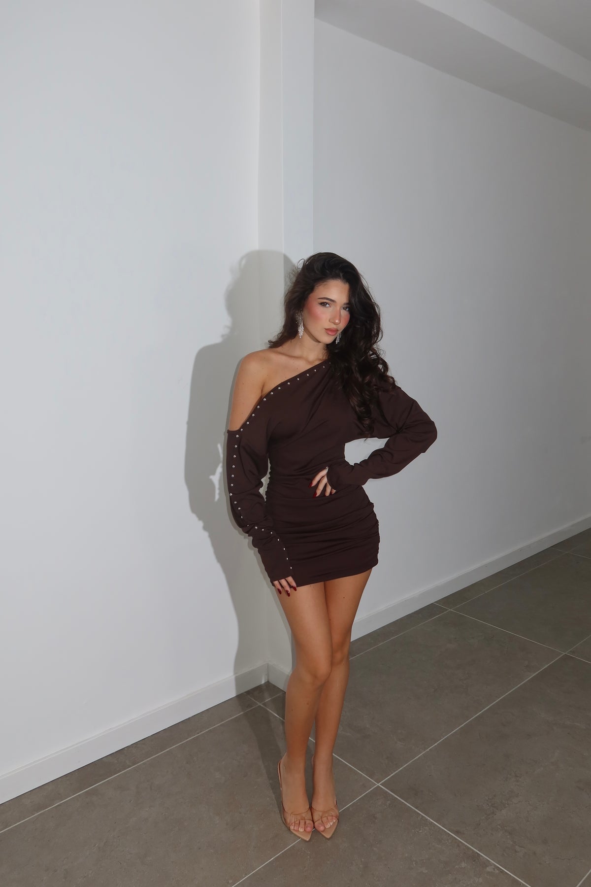 MiniDress DONAL choco