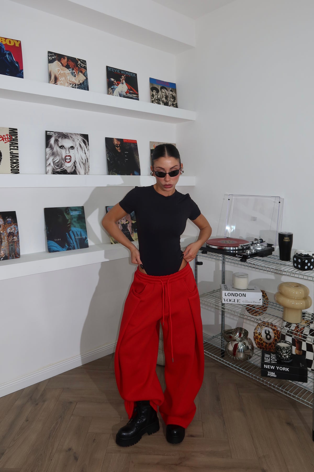 Pants JAVIER rosso