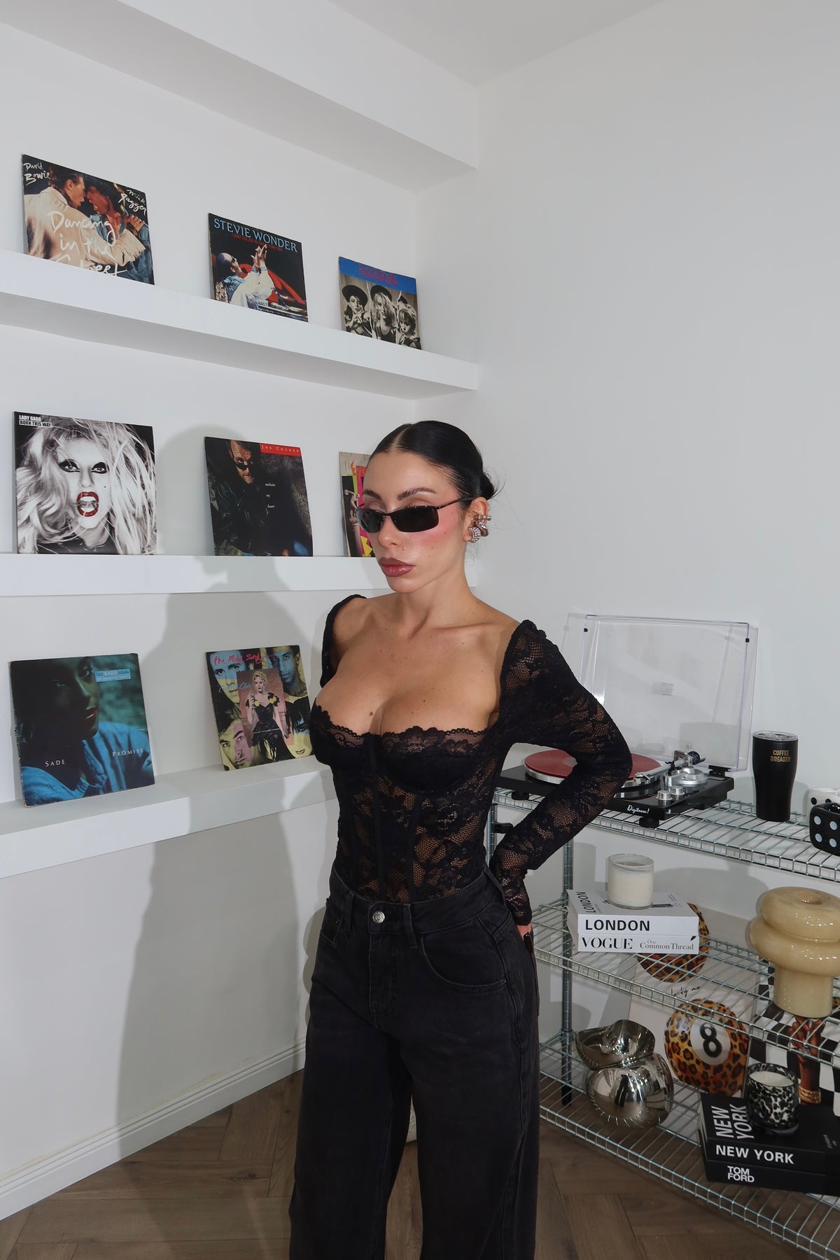 Body SOCRAT nero pizzo