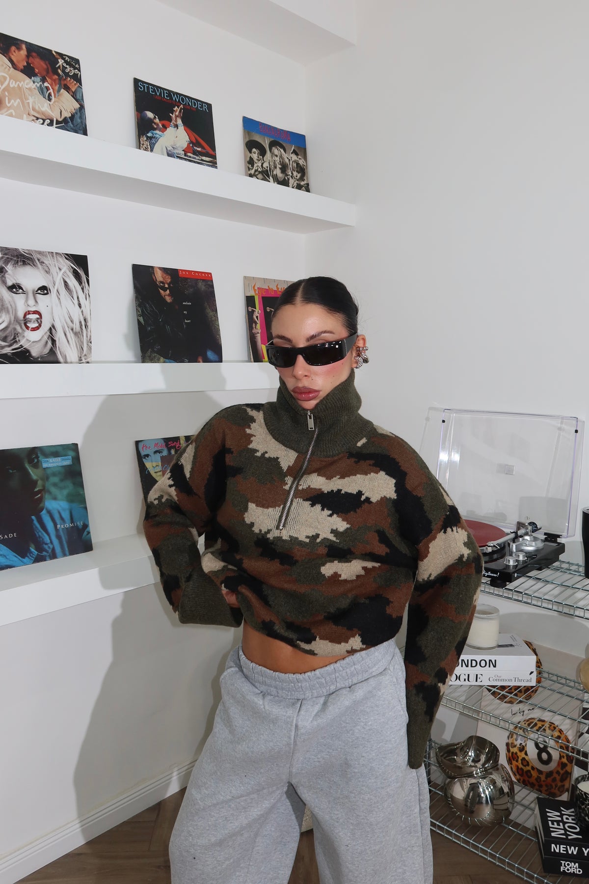 Maglione BRAG verde militare